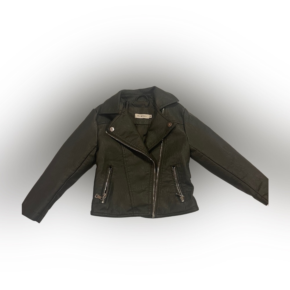 Mini Molly Faux Leather Jacket